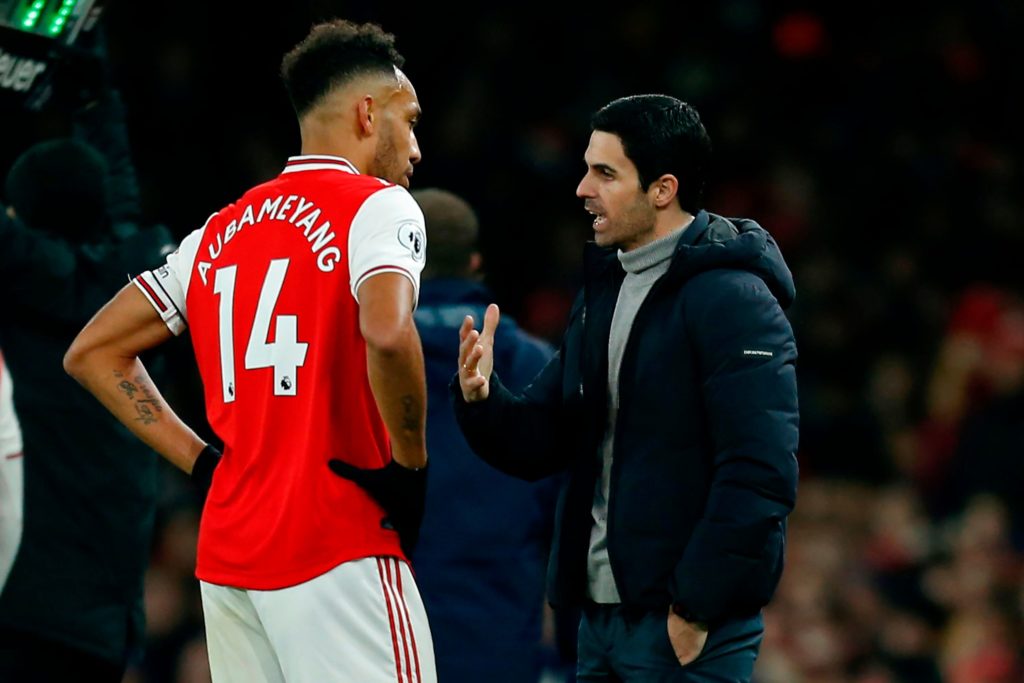Aubameyang, Arteta, Arsenal