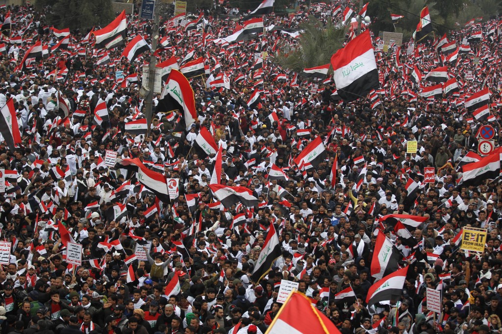 Iraq, U.S. Military, Protest