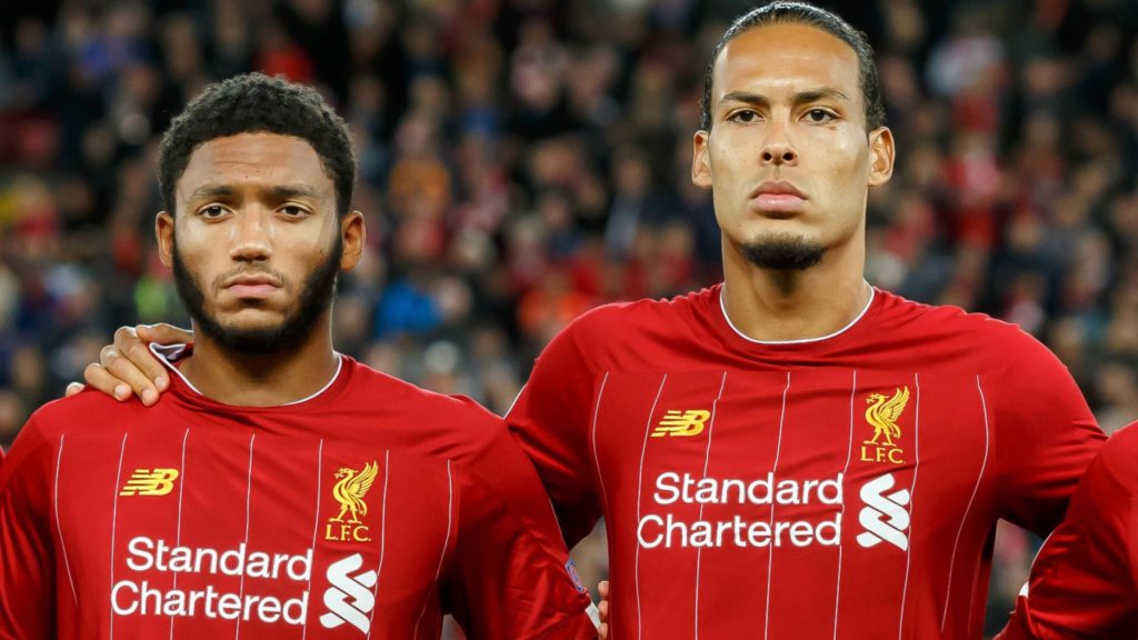 Joe Gomez, Virgil Van Dijk, Liverpool