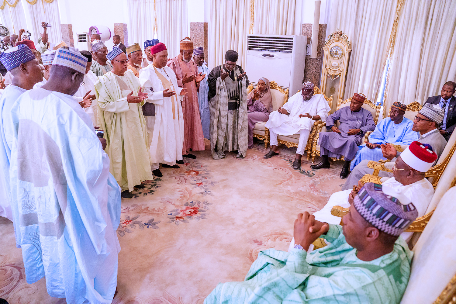 Buhari on sympathy visit to Borno over recent terrorist attack