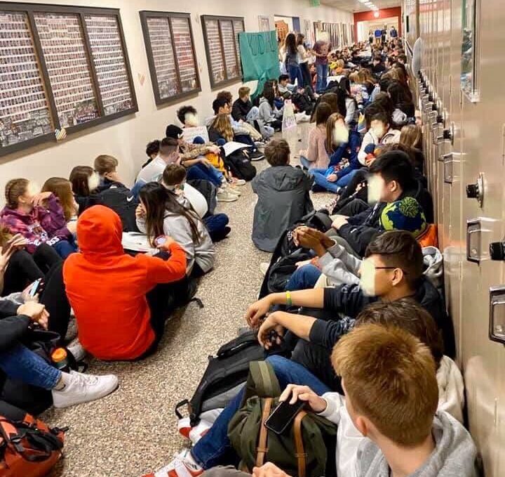 Students protest after teachers were allegedly forced to resign for being gay