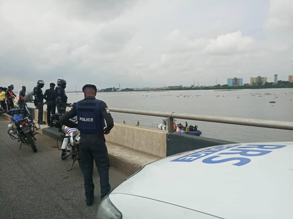Middle-aged man saved from plunging into Lagos lagoon