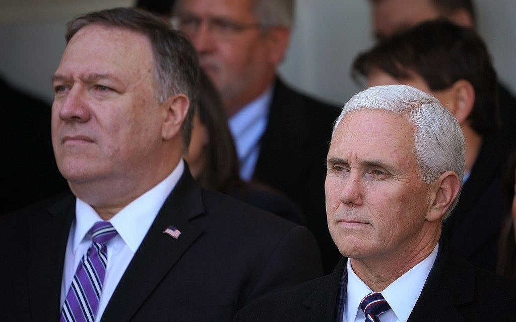 Two positive coronavirus cases at US conference attended by Pence, Pompeo