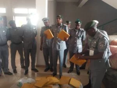 Customs intercepts 240 parcels of Indian hemp in Kaduna