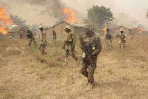 Troops kill 134 fleeing Boko Haram insurgents, nab 16 informants