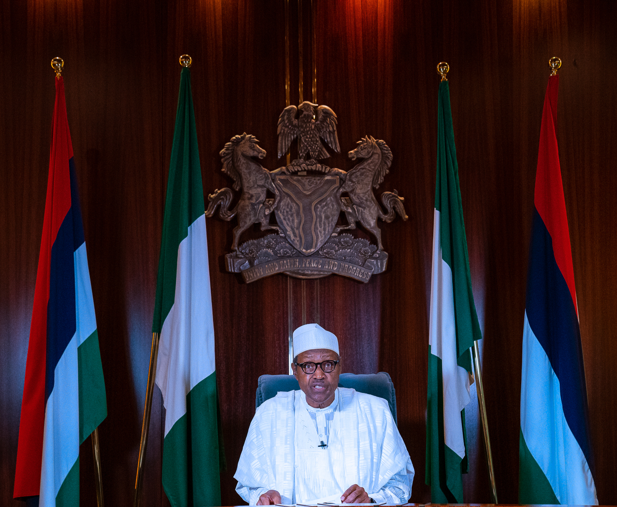 Buhari's speech in brief