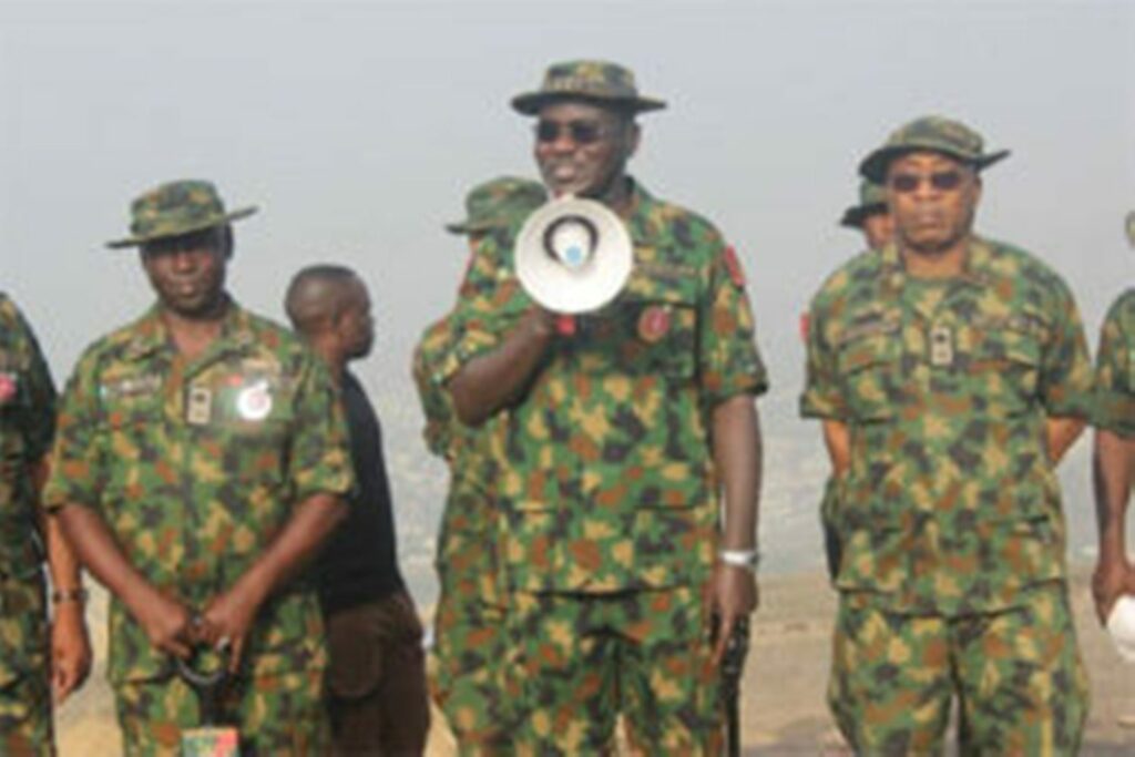INSECURITY: Chief of Army Staff charges special forces, says no excuse for failure