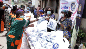 COVID-19 palliative: Inner Wheel donates food items to Lagos families