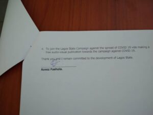 Naira Marley letter of undertaking