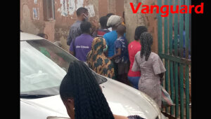 PHOTOS: Customers defy social distancing at Abuja fish market