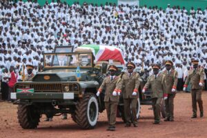 Burundians bid farewell to former president, Nkurunziza, at state funeral