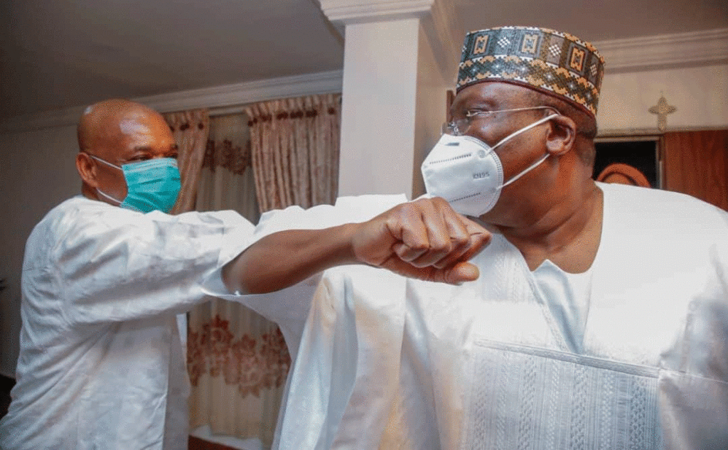 Breaking: Lawan Welcomes Orji Kalu back to the Chamber