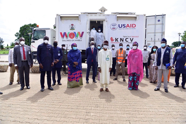 Fight against Covid-19: USAID donates vehicle to Kaduna