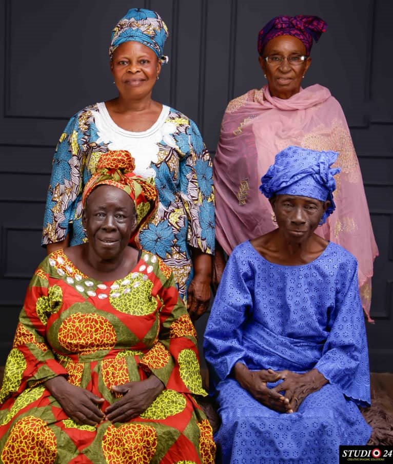 WORLD ELDERLY DAY NGO Photoshoots four elderly women