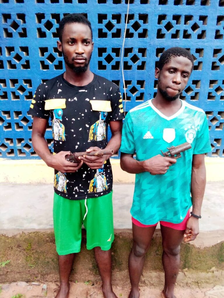 Two suspected cultists arrested while on revenge mission in Imo