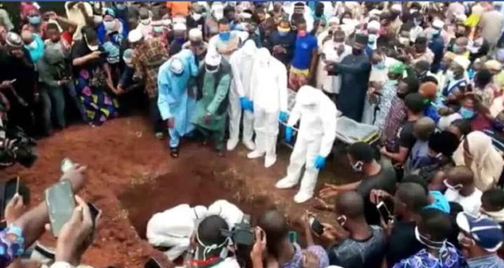 HAPPENING NOW: Late Ondo Commissioner laid to rest