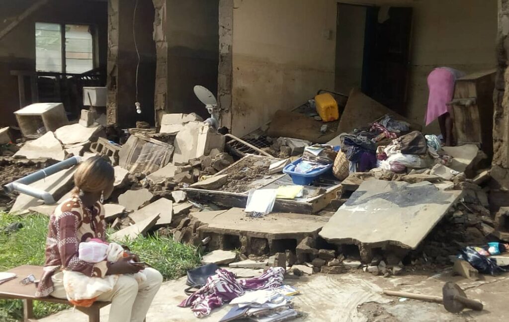 Two feared dead as flood renders Oyo residents homeless