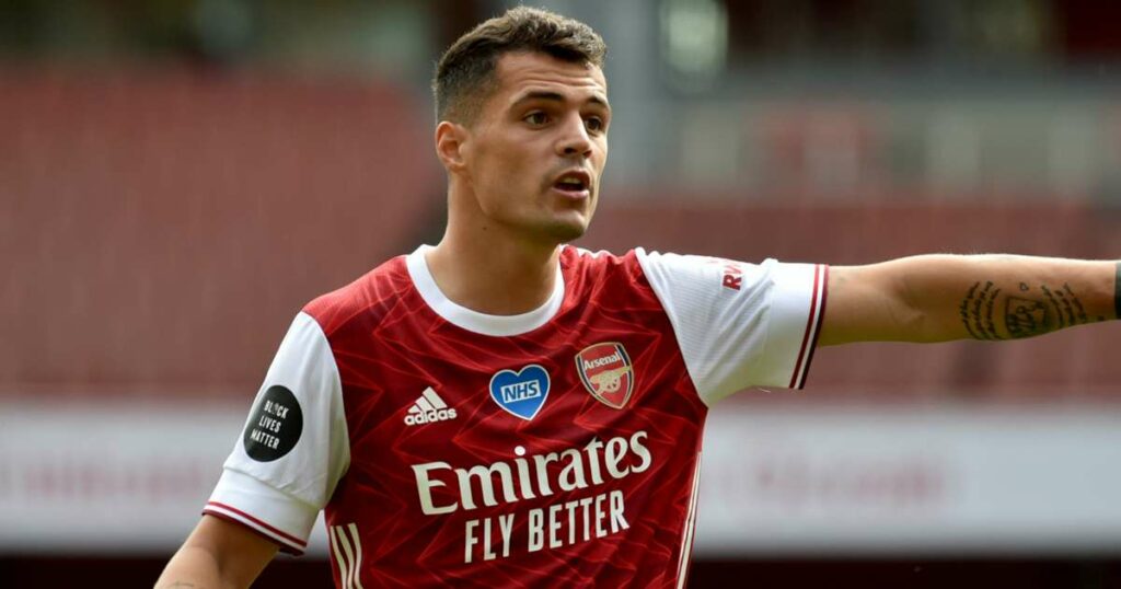 Xhaka grateful to Arteta for second chance at Arsenal