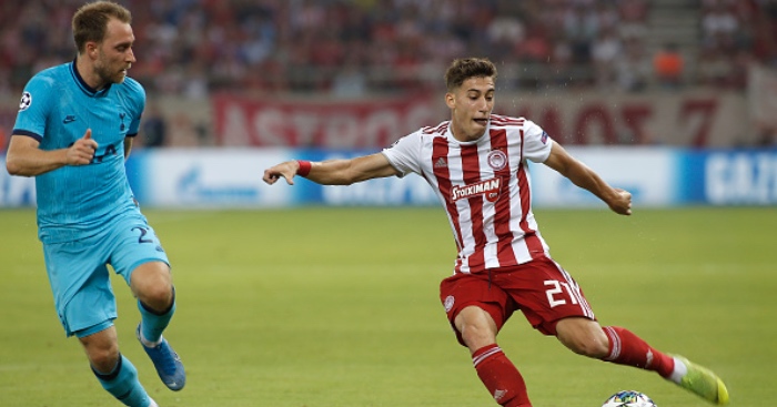 Liverpool Bid For Olympiakos Defender Konstantinos Tsimikas