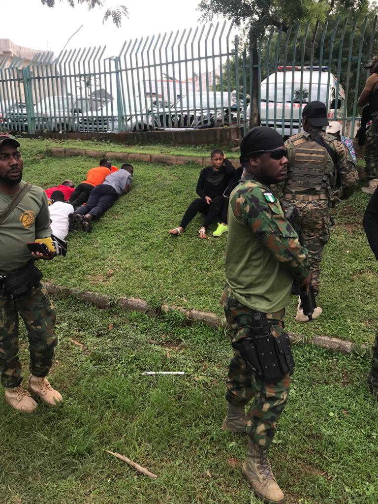 Photos, video of Revolutionnow protest in Abuja