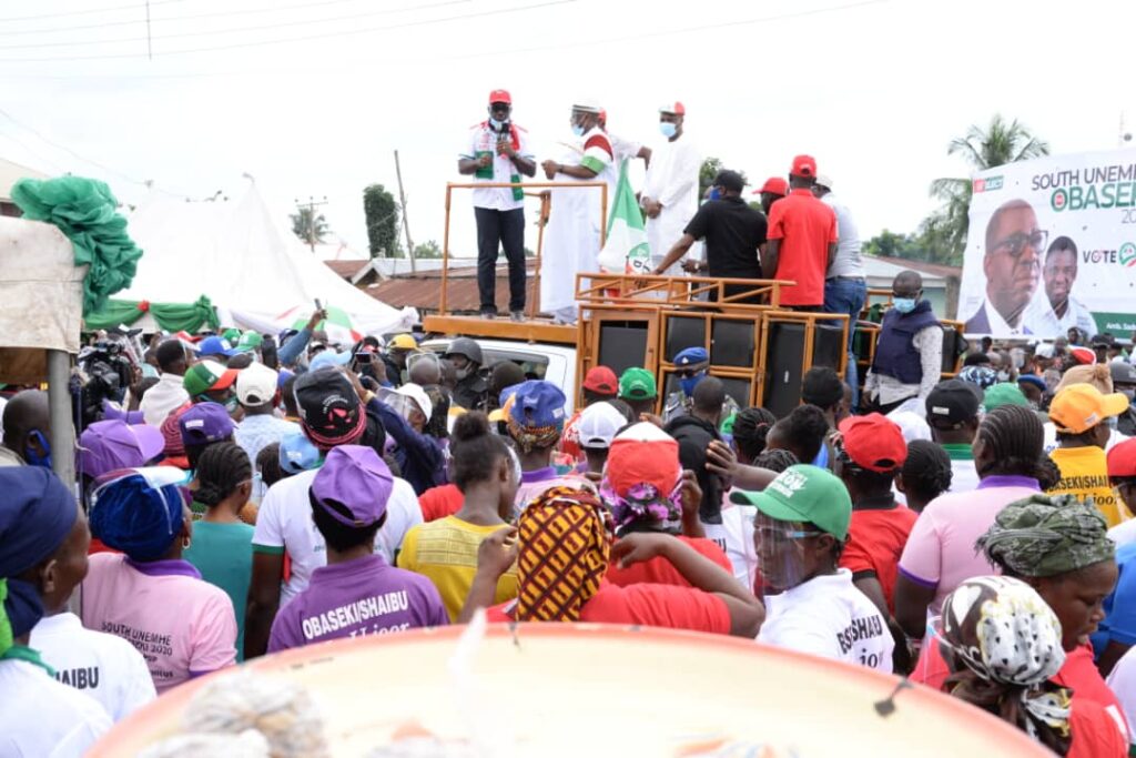 Edo 2020: Obaseki resumes ward-to-ward campaign in Etsako Central