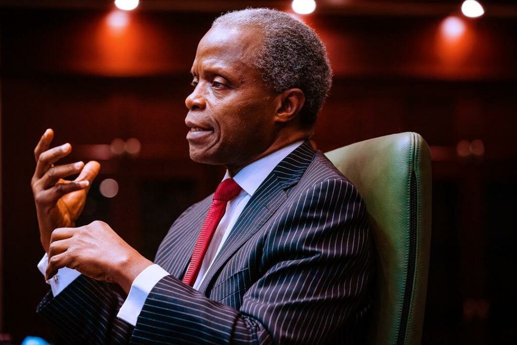 My heart goes out to all victims of Lekki shootings — Osinbajo