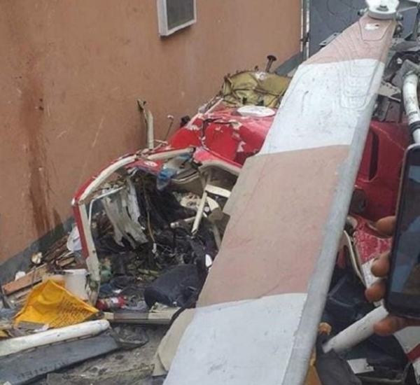 Lagos crashed helicopter not fitted with Black Box