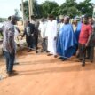 Photos: Niger infrastructure Committee inspect ongoing works on Broadcasting Road