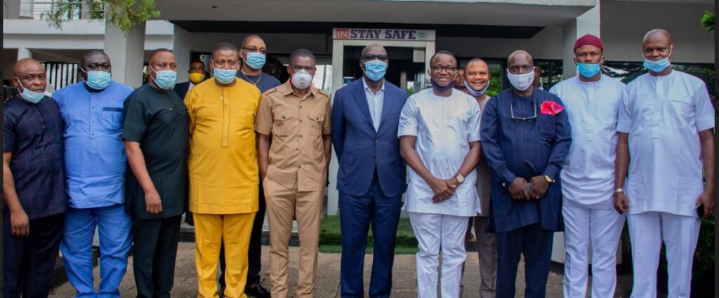 Speaker, 9 other duly inaugurated Edo Assembly members, visit, congratulate Obaseki