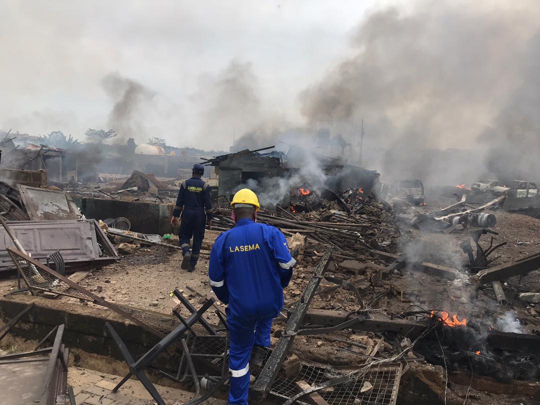 16 hospitalised, property destroyed in Lagos gas tanker explosion