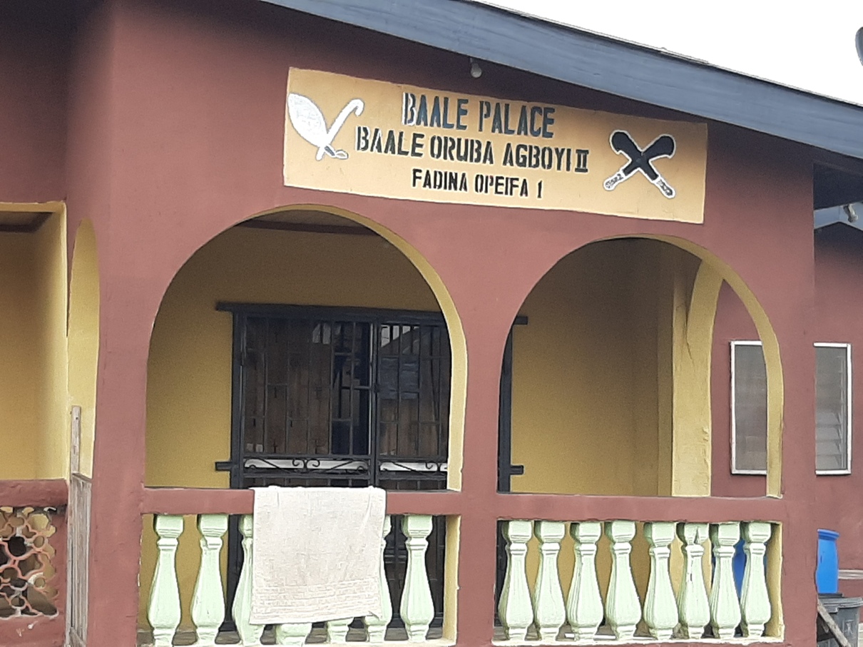 Lagos community where potable water, good toilet, school, hospital don't exist