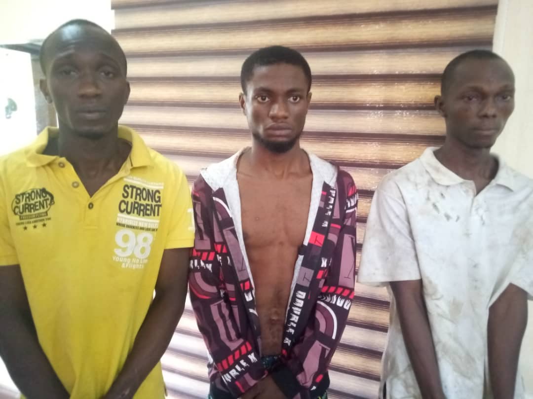 The three man armed robbery gang
