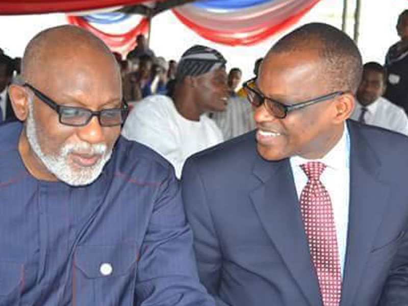 APC candidate, Akeredolu (L) and PDP's candidate, Jegede (R)