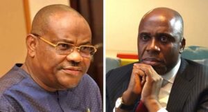 FG shielding Amaechi — Wike; I can’t discuss a subordinate, Amaechi responds
