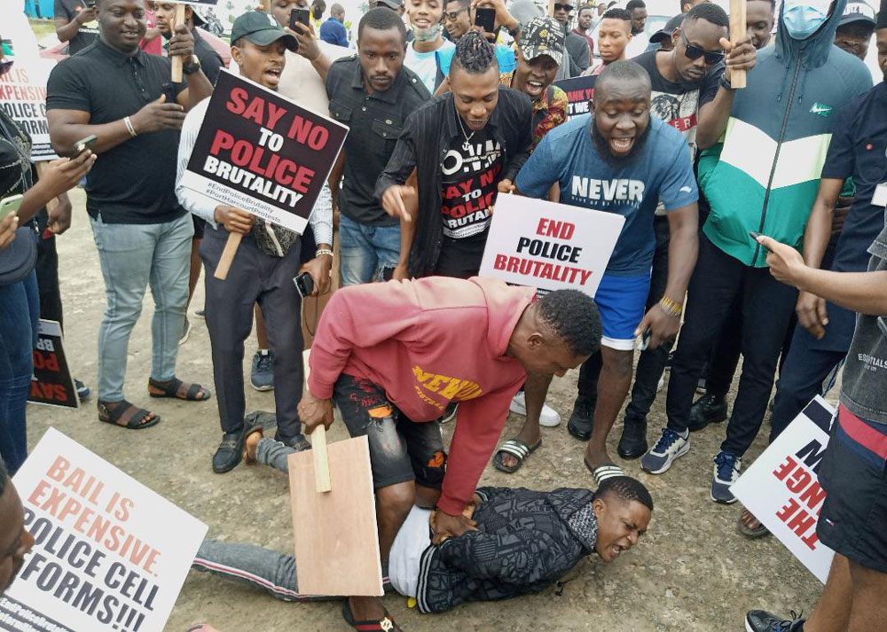 EndSARS: Global Rights discloses 82 cases of F-SARS brutality -