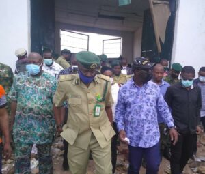 Benin jailbreaks: Obaseki inspects correctional facilities, issues ultimatum to fleeing inmates