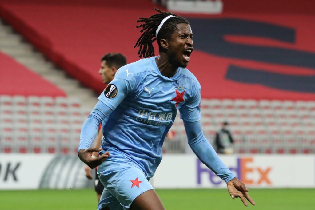 EUROPA LEAGUE: Olayinka scores in Slavia win, Iheanacho, Chukwueze fire blanks