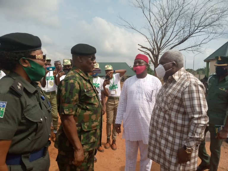 NYSC records one suspected COVID-19 case as 800 take oath in Anambra