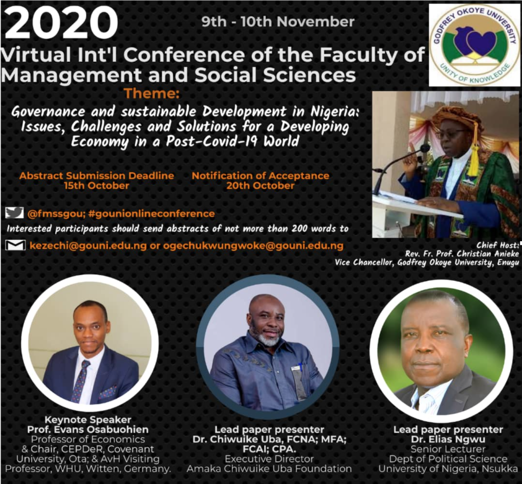 GODFREY OKOYE UNIVERSITY