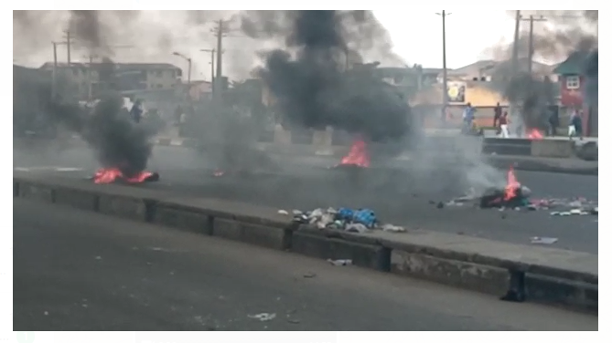 Chaos in Mile 2 as task force clash with Okada riders