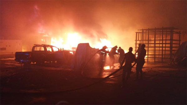 Late night inferno razes cars in Lagos