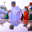 PHOTOS: Buhari receives Adama Barrow, President of Gambia