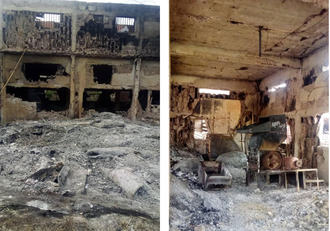 Midnight fire destroys Nnewi multi-million motorcycle spare parts factory