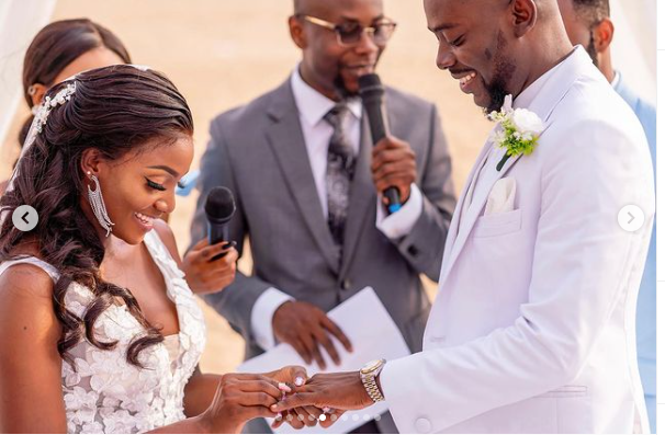 Never Before Seen Photos Of Adekunle Gold, Simi'S Wedding