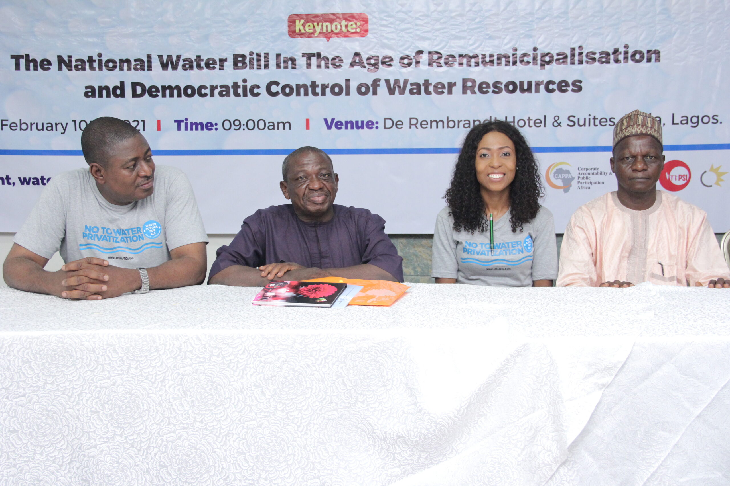 National Water Bill: CSOs, labour, community groups insist on public sector solutions to water challenges