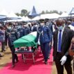 Gov Emmanuel leads other dignitaries to bid Nkanga farewell