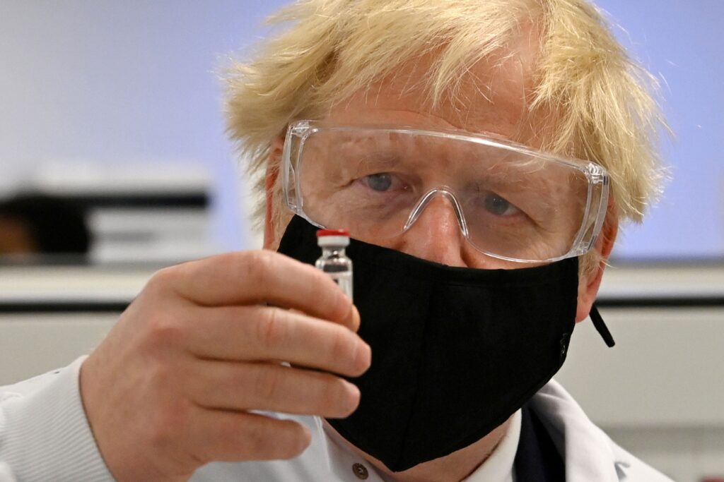Britain's Johnson wants to cut vaccine development time by two-thirds