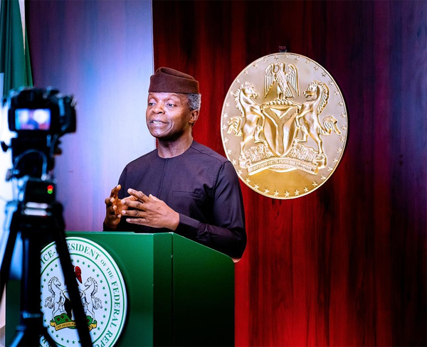 Nigeria can be a global trading hub, factory for the continent Osinbajo