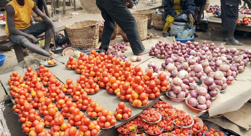 Tomato and onion price
