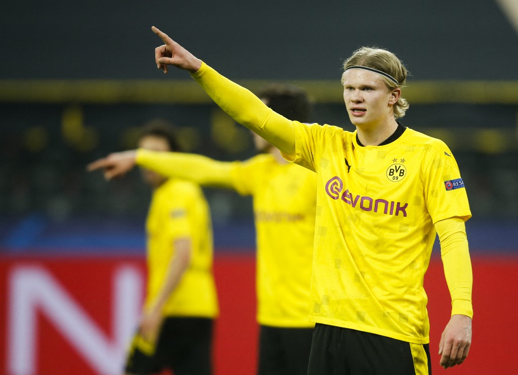 Haaland, Dortmund, Champions League
